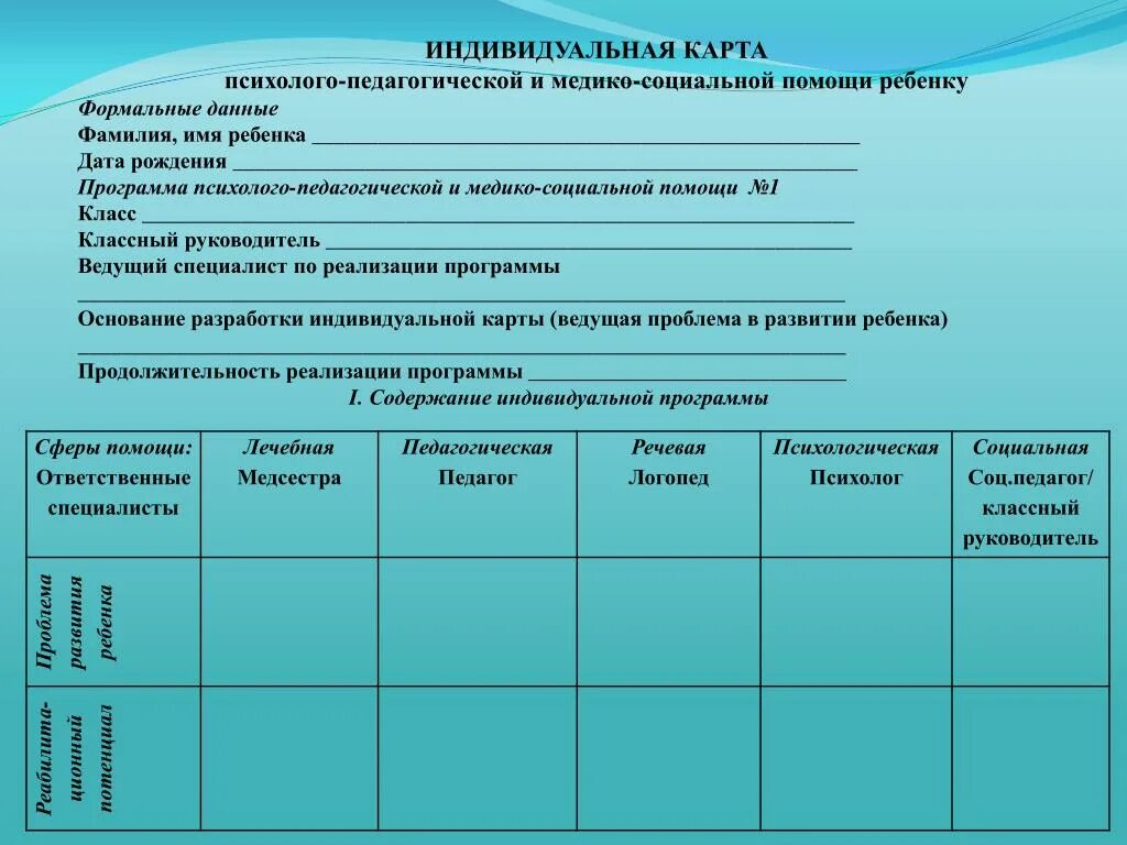 Программа психологического сопровождения ребенка. Индивидуальная программа реабидитации ребёнка инвалида. Индивидуальный план реабилитации. Индивидуальный план реабилитации план. План индивидуальной программы реабилитации.