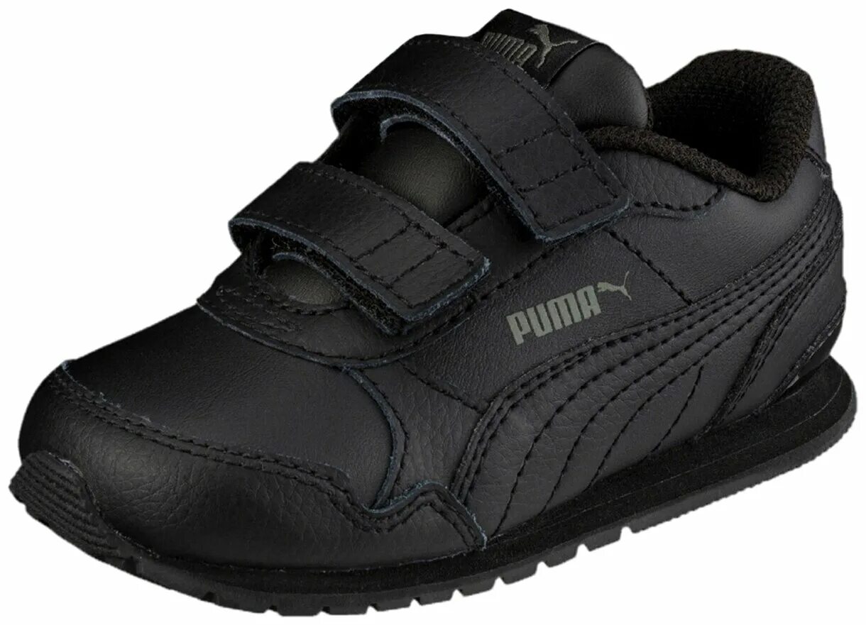 Озон пума купить. Кроссовки Puma St Runner v2 Mesh. Кроссовки Puma детские черные. Кроссовки Пума на липучках. Кроссовки Пума на липучках мужские чёрные.