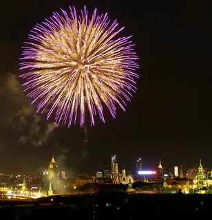 Фейерверки москва