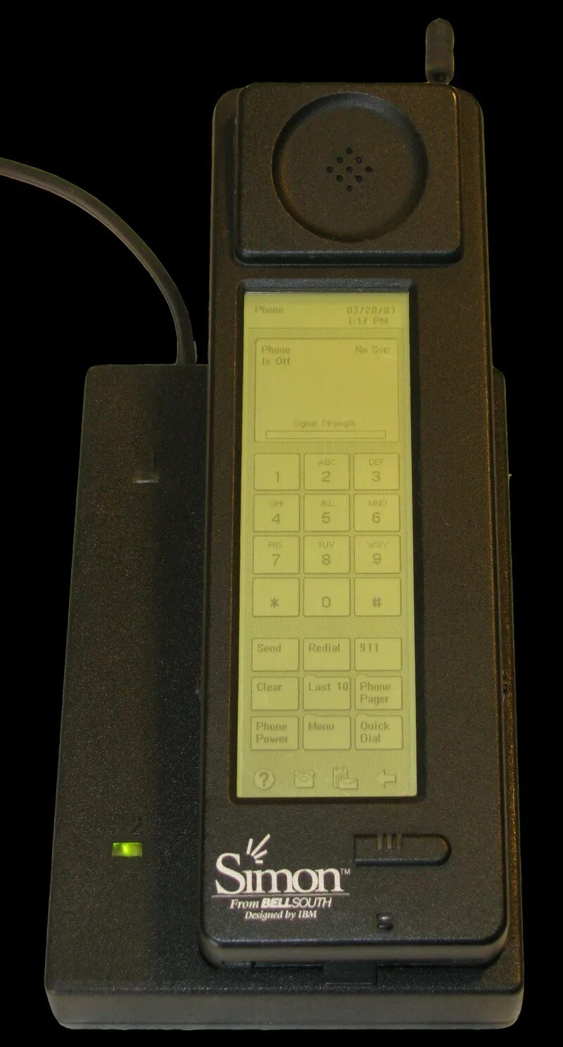 Ibm simon. Первый смартфон Simon, IBM. IBM Simon первый в мире смартфон. IBM Simon personal Communicator. IBM Simon 1994.