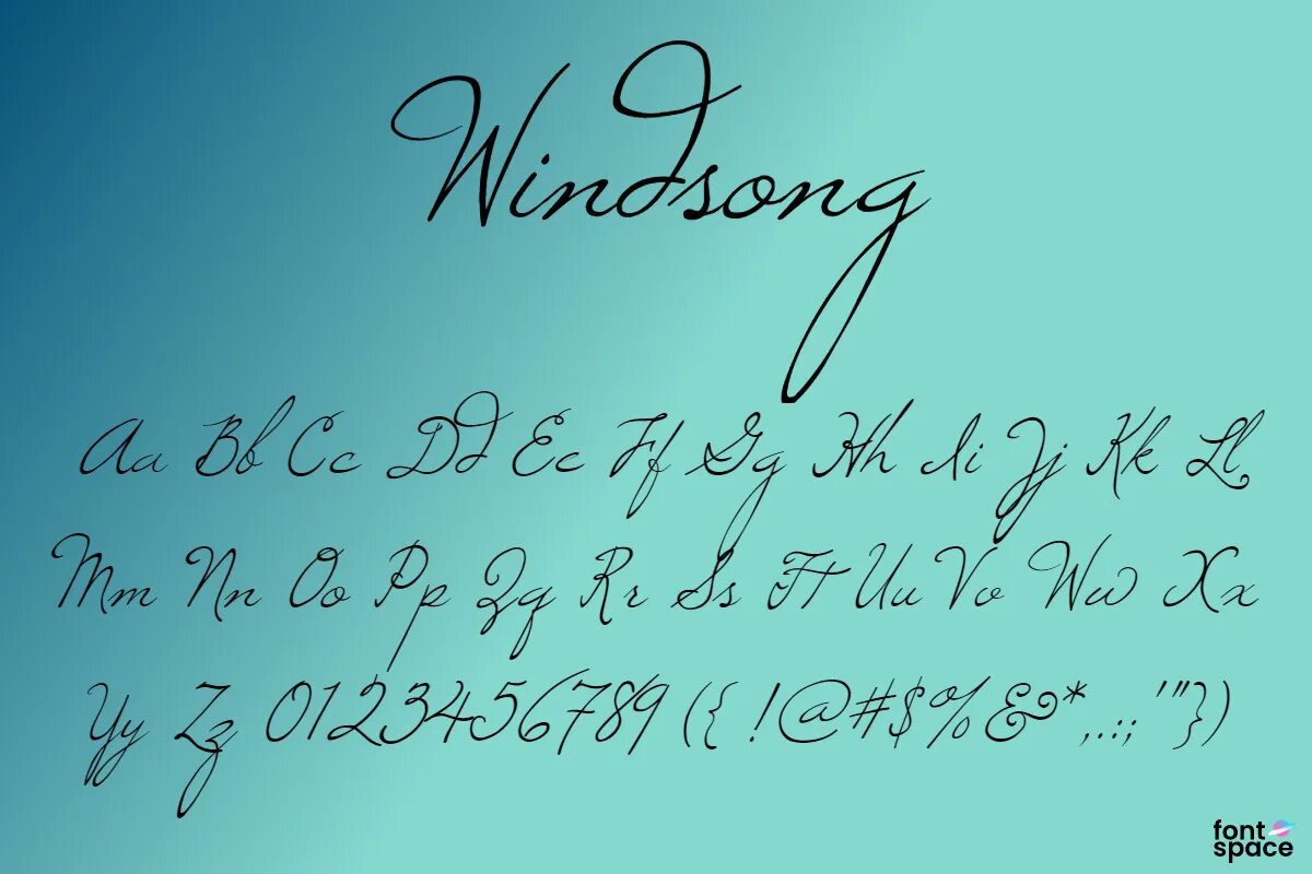 English script