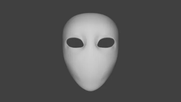 Игра белая маска. Пустая белая маска. Белая плоская маска. Белая маска без рта.