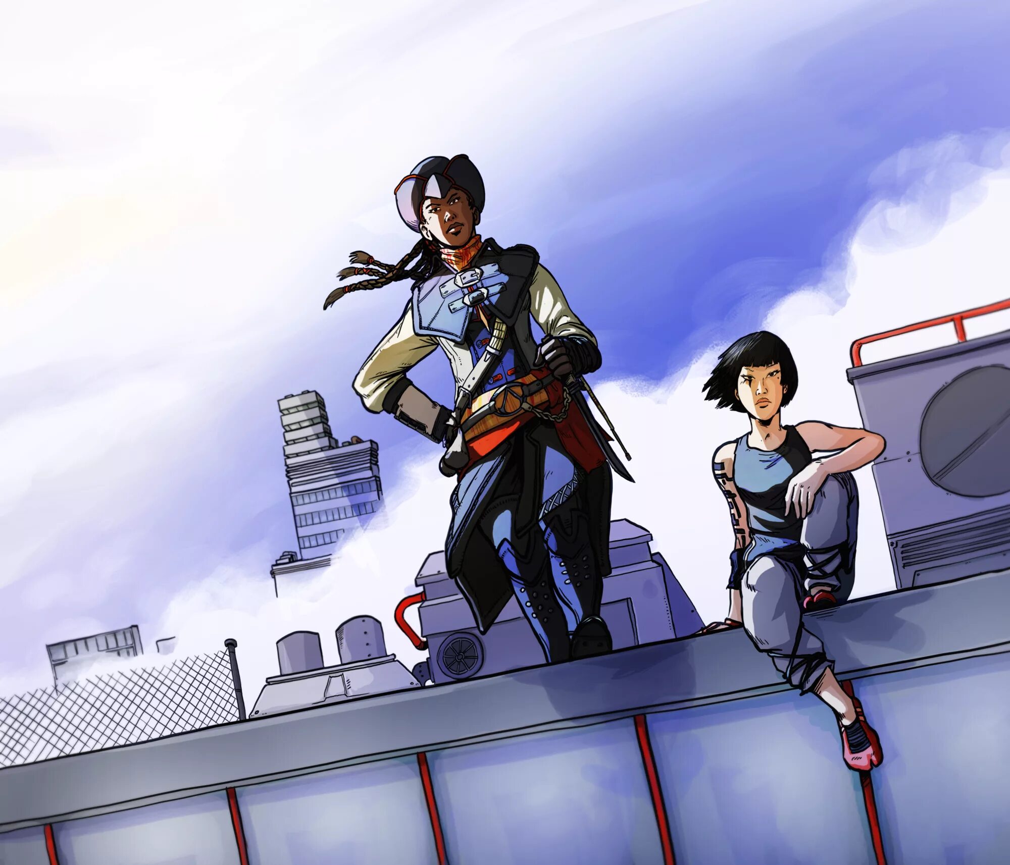 Даймонд ин зе скай. Дате Эйджи первый шаг. Mirrors Edge Assassins Creed. Георгий Миррор. Филипп Эйджи.