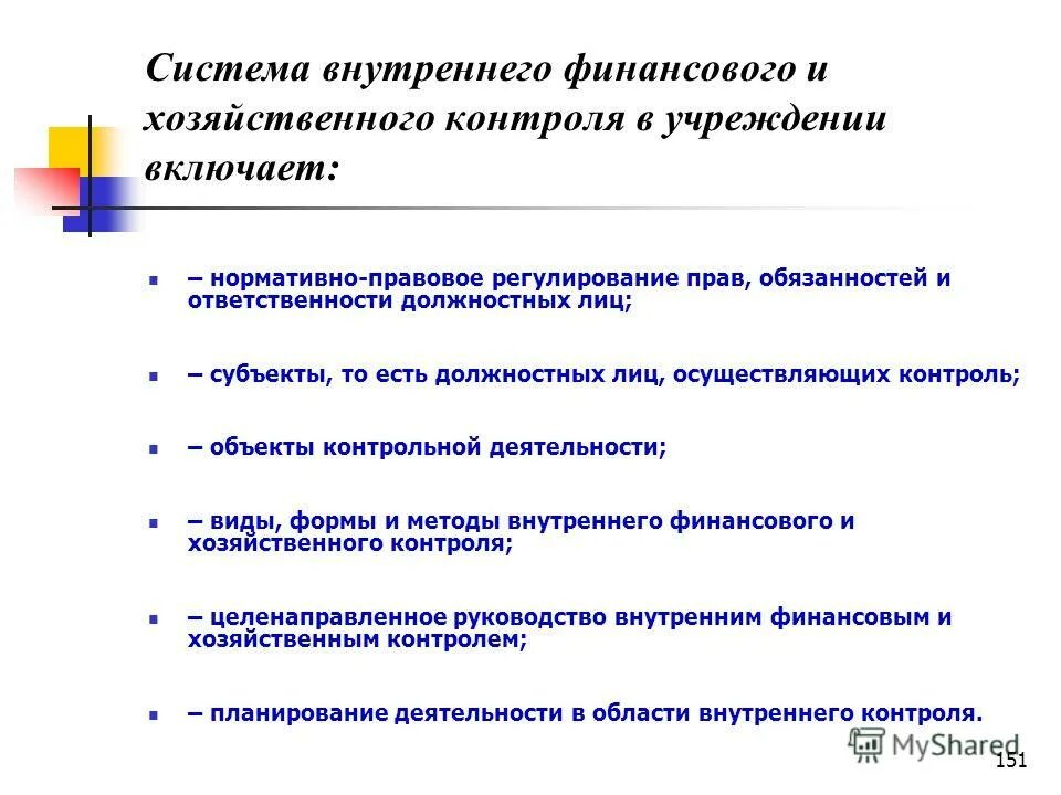 Аудит хозяйствующего субъекта