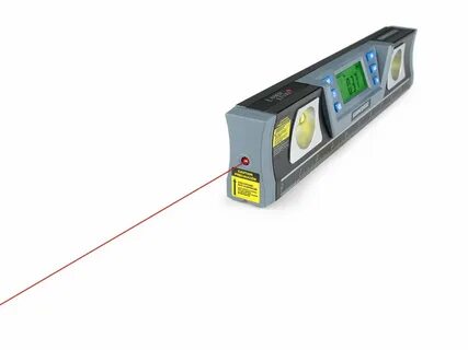 Laser level meter max light