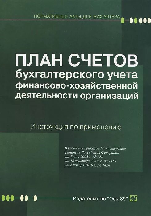 Минфин рф 94н. План счетов финансово-хозяйственной деятельности. Инструкции по бухучету. Руководство по бухгалтерскому учету. План счетов для здание.