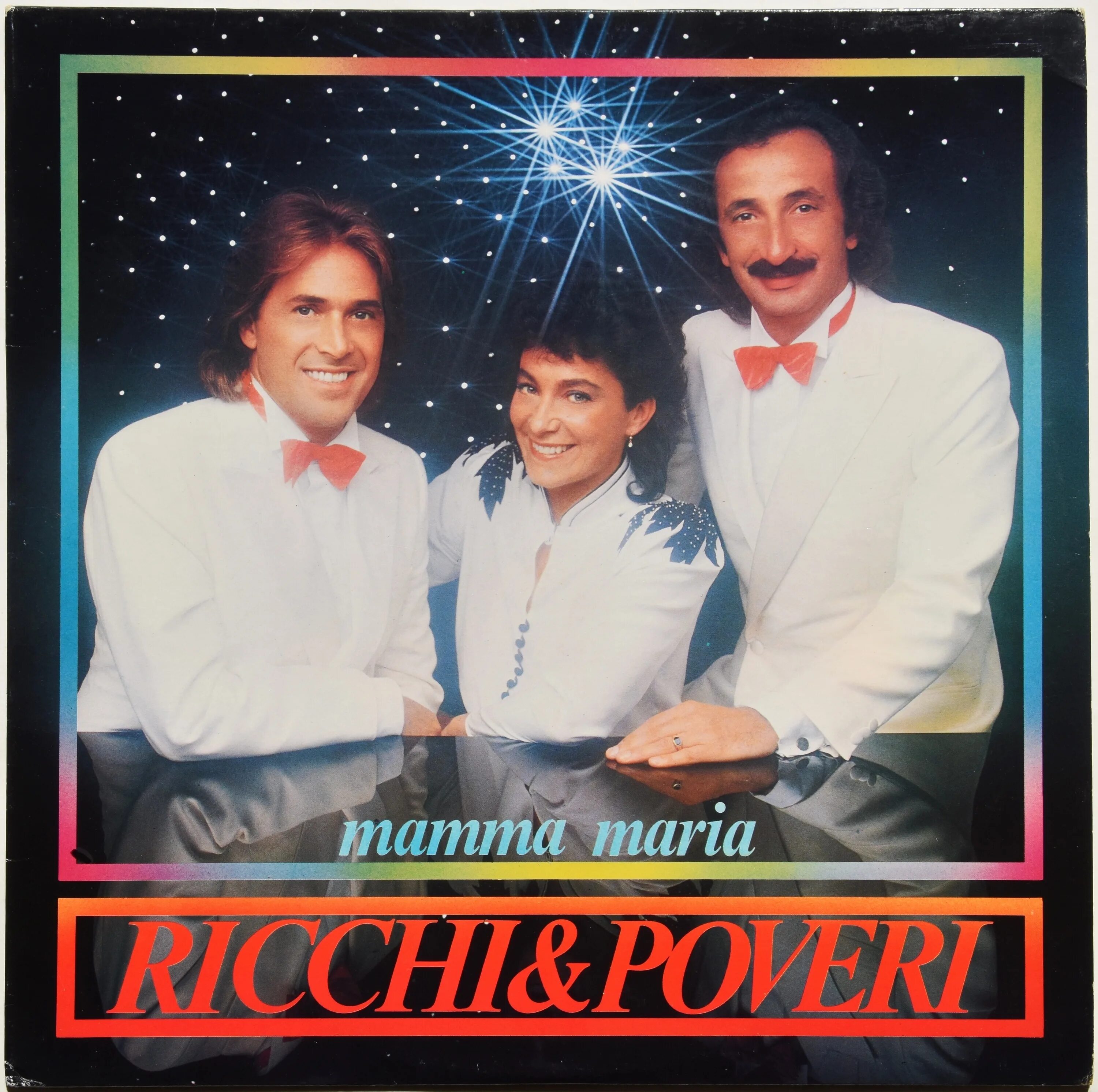Ricchi poveri mamma maria. 1982 — Mamma Maria. Обложка трека Ricchi e Poveri mamma Maria. Ricchi e Poveri - mama Maria альбом. Альбом Рики е повери 1983 года.