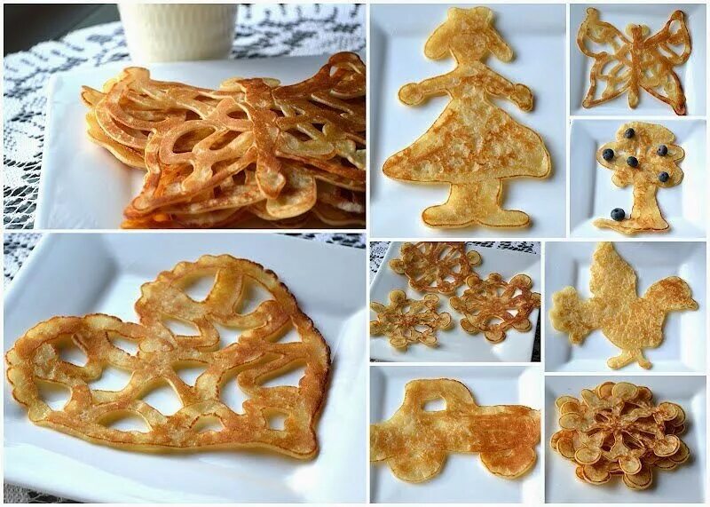 Украшение блинов. Форма для ажурных блинов. Пошаговое приготовлеиеблинов. Узорные блины. Пошаговое приготовление блинов.