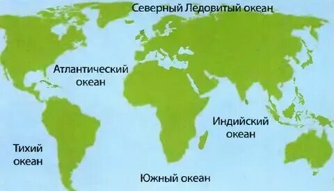 5 океанов это какие