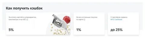 Карта кэшбэк условия пользования