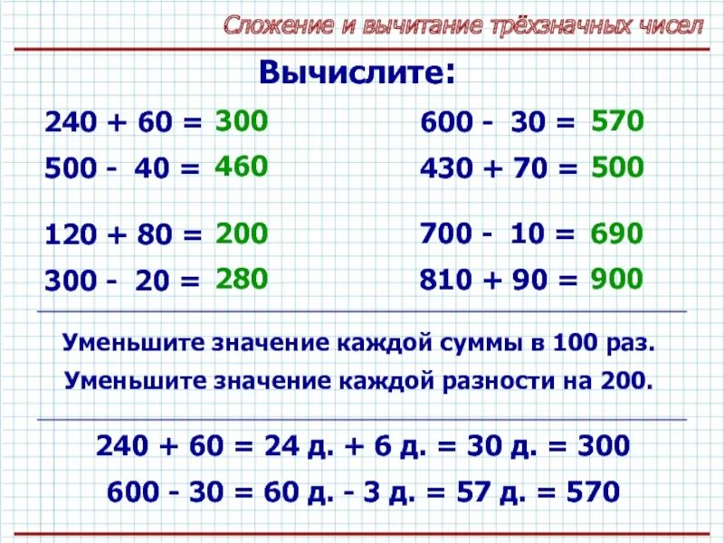 Вычисли разными