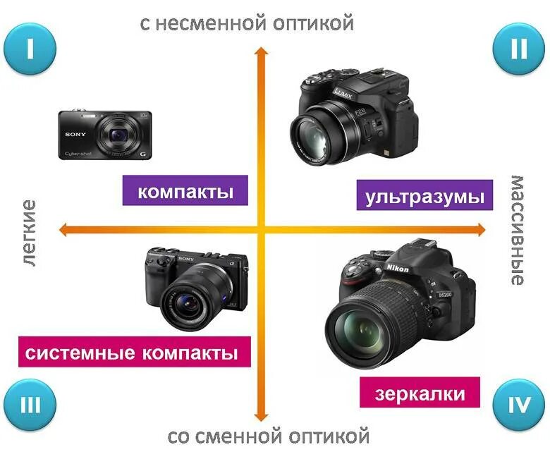 Типы цифровых фотоаппаратов. Типы цифровых фотокамер. Типы камер фотоаппаратов. Типы камер фотоаппаратов цифровая и.