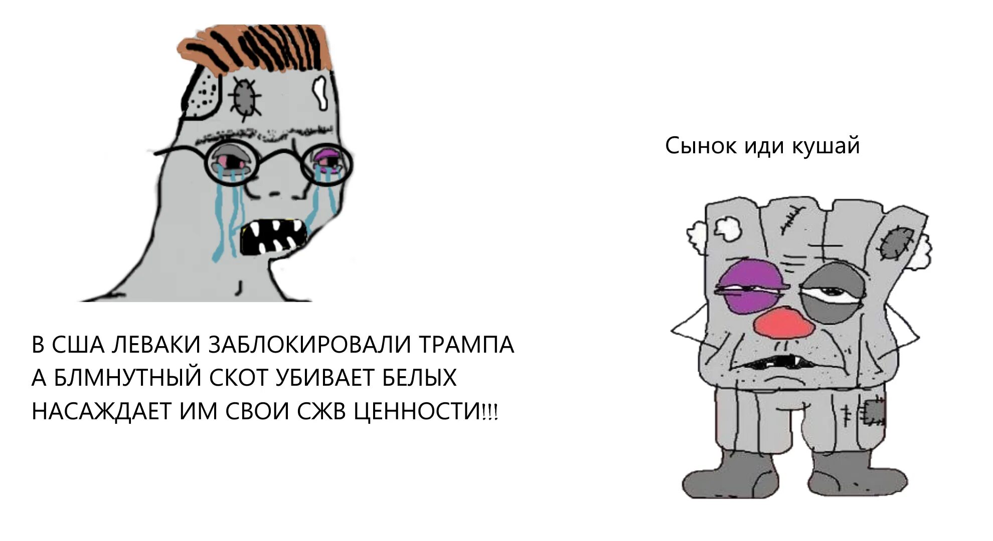 Иди ешь мем. Мемы. Плюмодебил. Мемы с двача. Мемы про Леваков