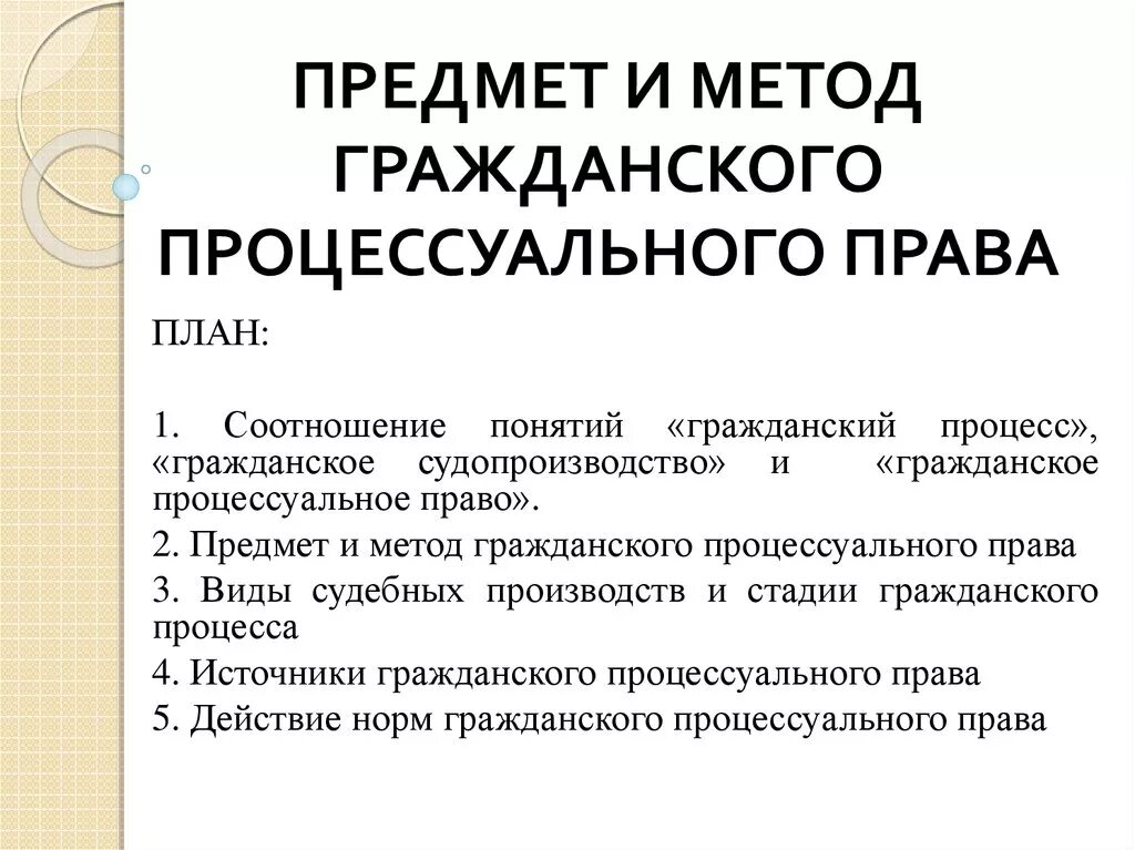 Гражданско процессуальное право императивный метод