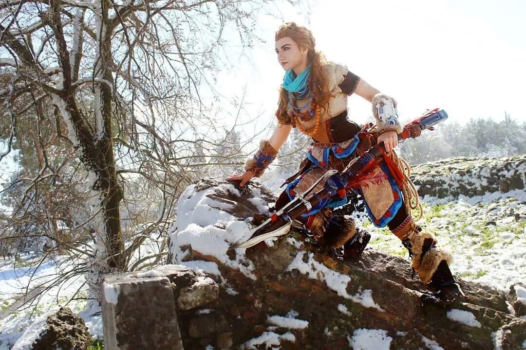 Элой робот. Элой геншин. элой horizon cosplay. элой геншин косплей. хорайзон геншин.