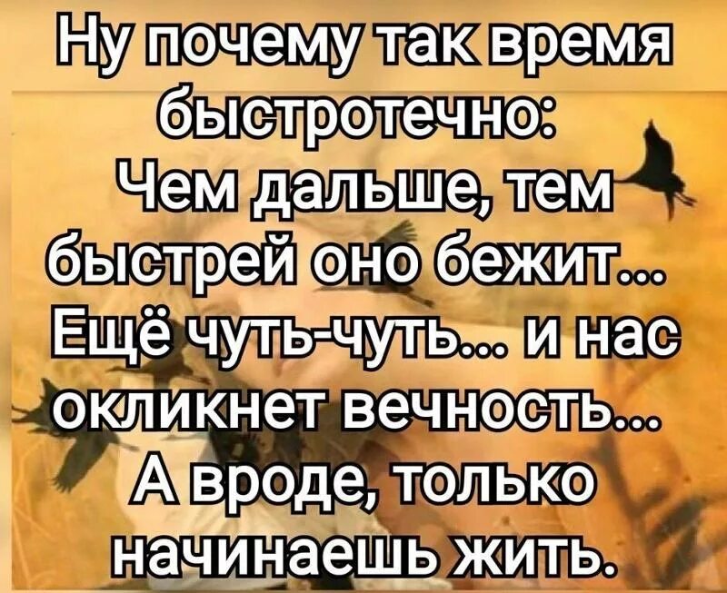 Почему время так летит