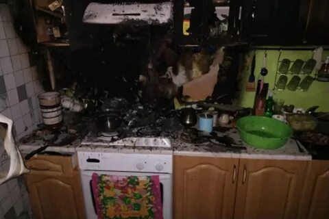 Запах гари на кухне