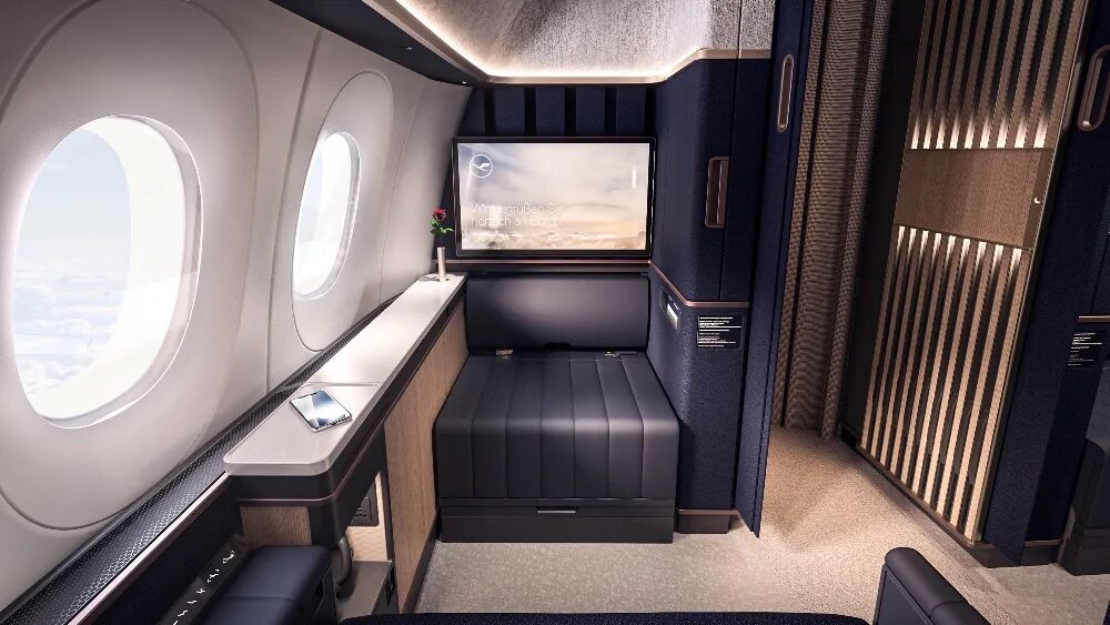 First class 8. Lufthansa first class. люфтганза бизнес класс. люфтганза салон. новый салон авиакомпании lufthansa.
