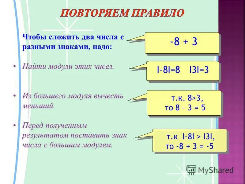 Как от меньшего отнять большее