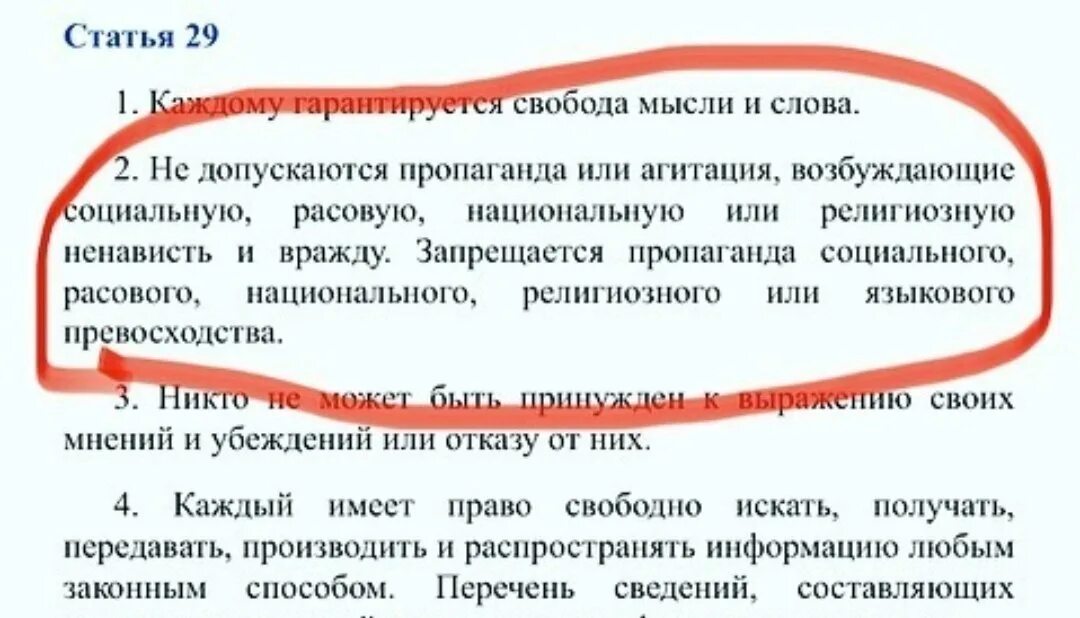 Можно ли 14 апреля. 29 Конституции РФ. Ст 29 Конституции РФ. Статья 29 Конституции Российской Федерации. 29 Статья Конституции пункт 4.