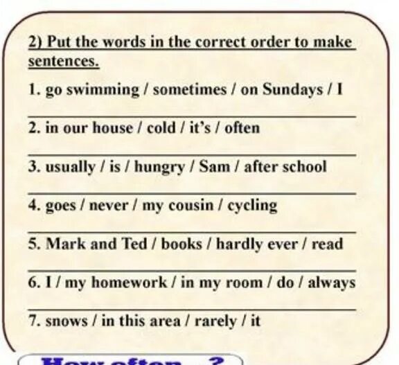 Put in the words перевод. Put the Words in the correct order to make sentences. Order the Words to make sentences. Make up the sentences 4 класс. Put the Words in the correct order 1 класс.