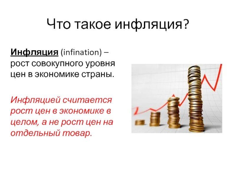 На уровень инфляции влияет