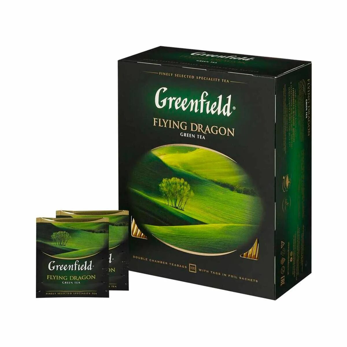 Купить чай гринфилд в пакетиках 100. Чай Гринфилд Flying Dragon 100г. Чай Гринфилд 100 пакетиков. Чай Гринфилд зеленый 100 пак. Чай Greenfield, 100 пакетиков.