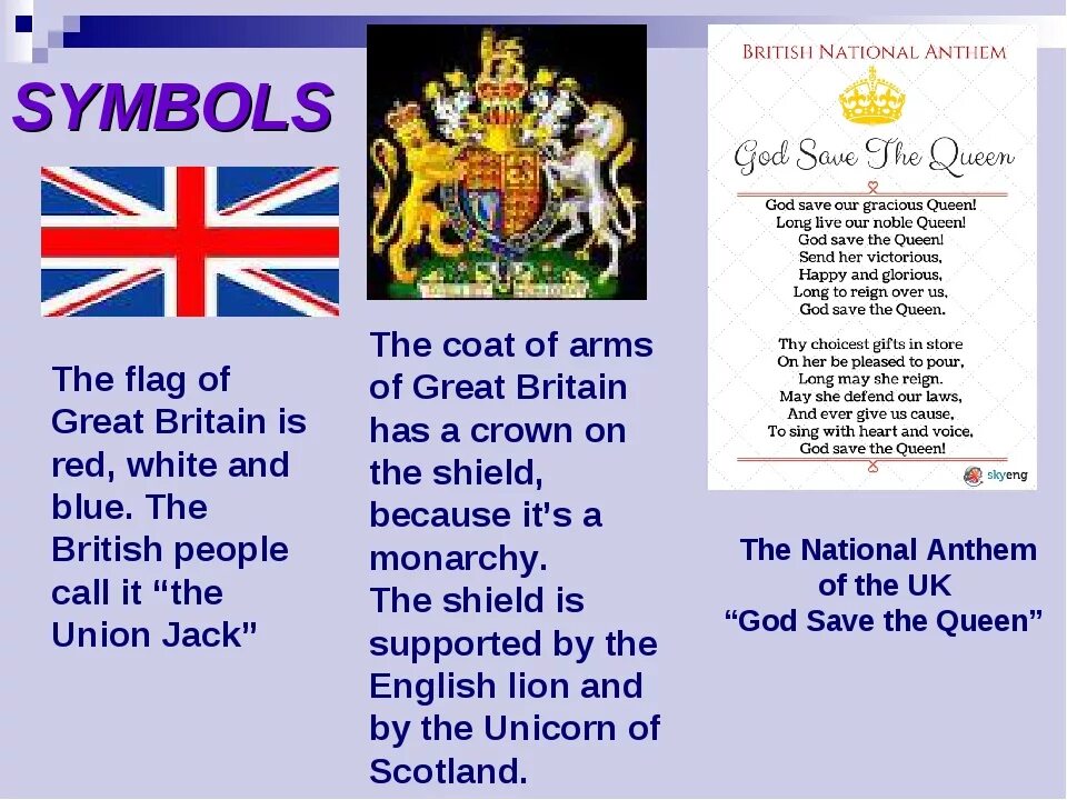 Символ великобритании 5 букв. Symbols of great Britain. Символы стран Великобритании на английском. Great Britain символы. National symbols of great Britain.