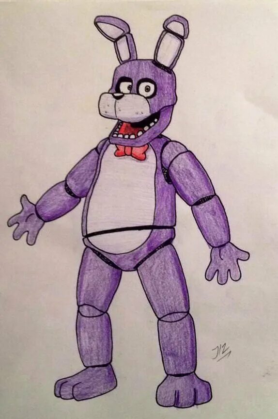 Fnaf 1 нарисовать
