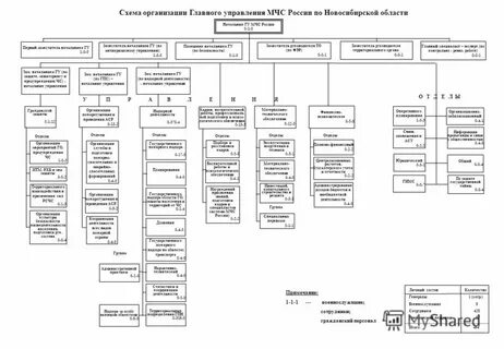 Структура главного управления