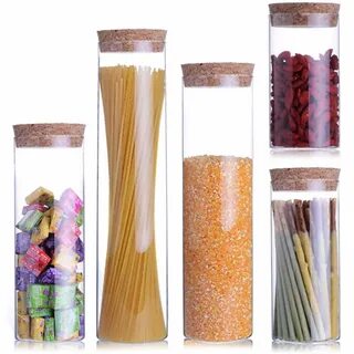 Стеклянные для сыпучих продуктов