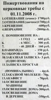 Что такое требы