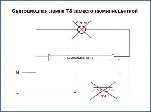 Как подключить лампу g13