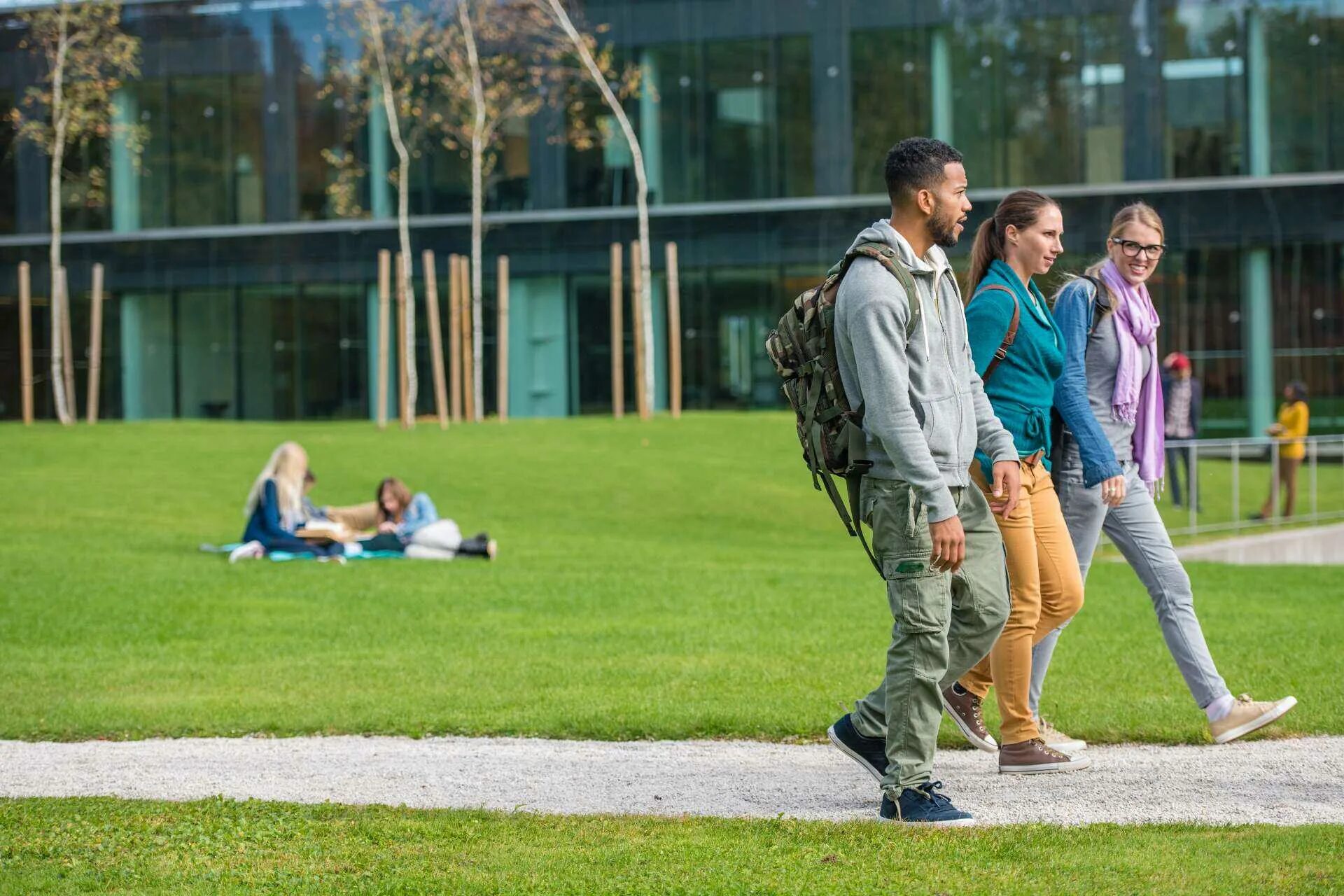 Student park. Студенты гуляют. Student Walking. Компания Walking. Friends Walking.