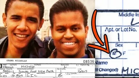 Official Gov’t Docs Expose Michelle Obama’s 14 Year History as a Man.