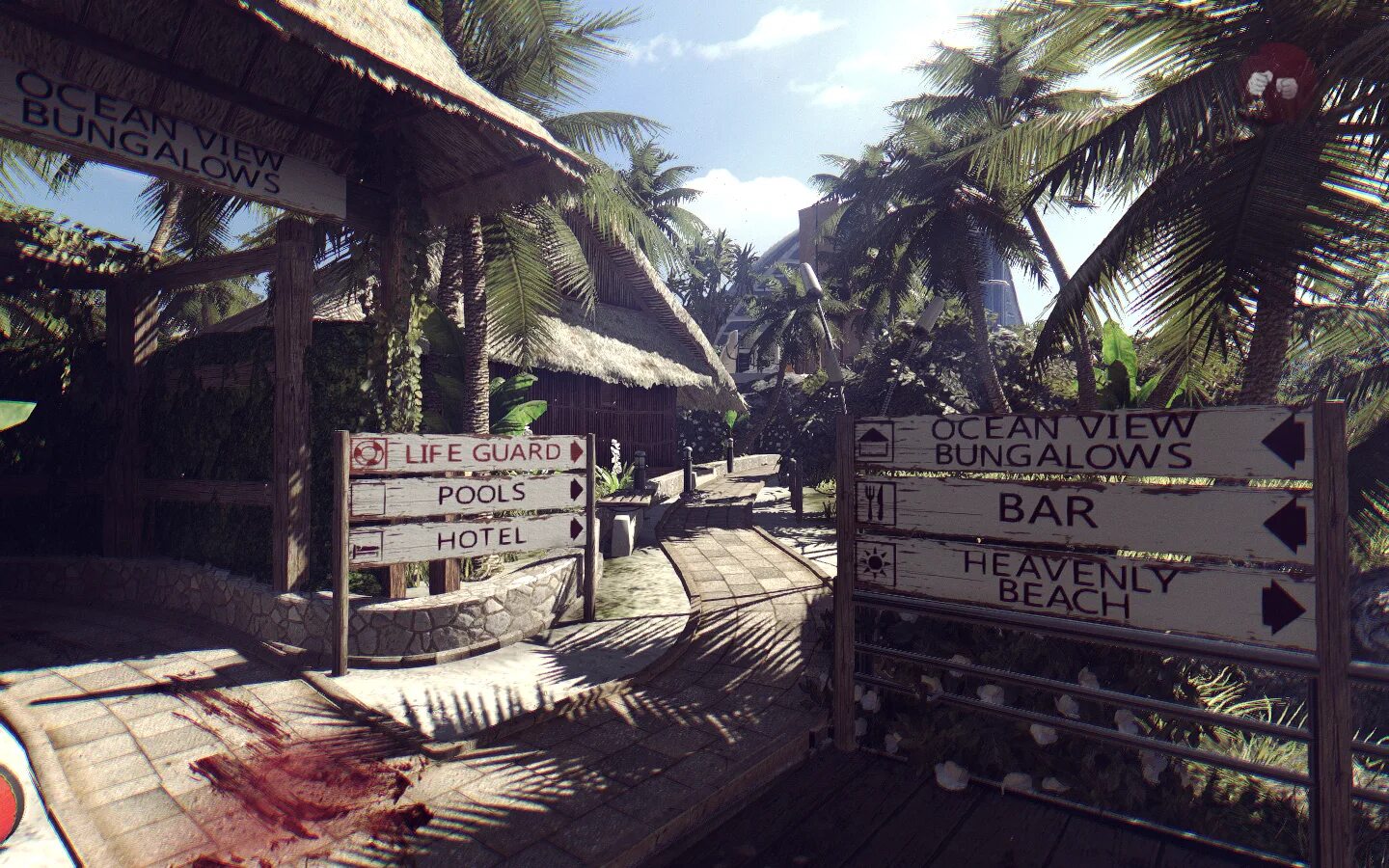 Загон для коз dead island. Dead Island бунгало 20. Dead Island отель. Dead Island остров Баной.