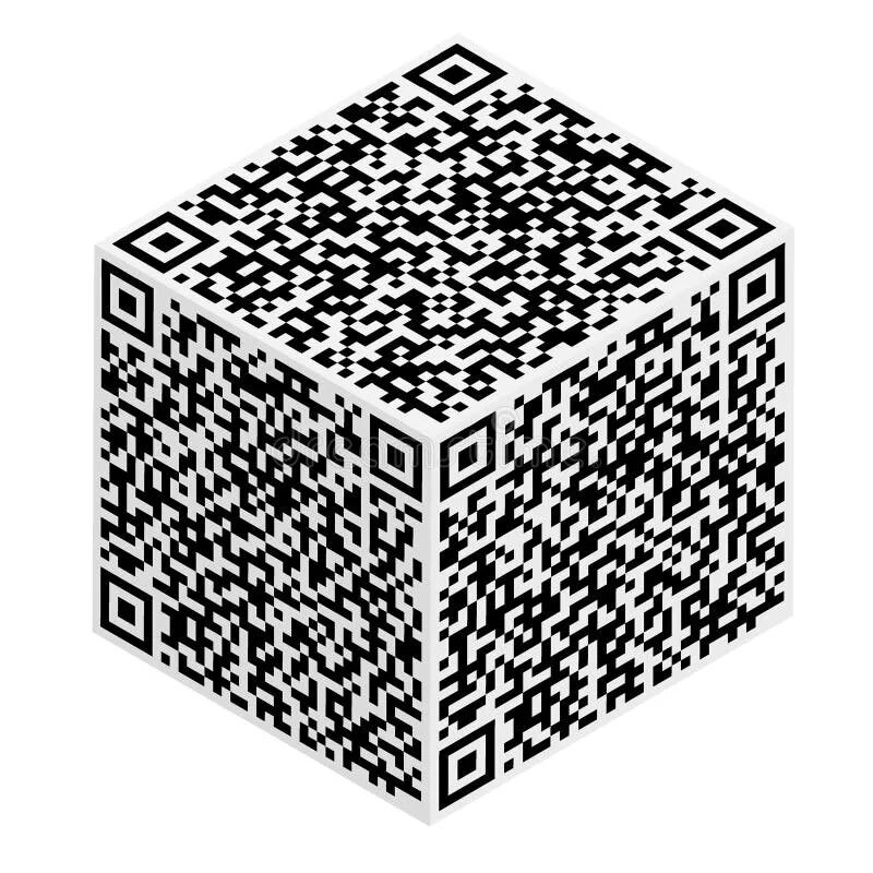 Cube codes. Куб с QR кодом. QR кубик. Куар код на кубике. Компьютерный кубик с кодом.