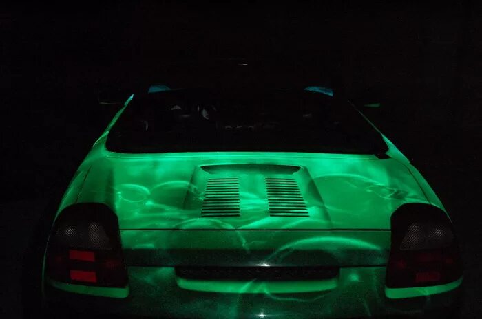 Glow car
