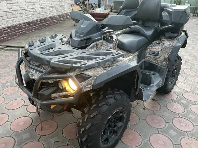 Can fm outlander max xt 650. Квадроцикл БРП 650 Max XT. BRP квадроцикл 650 кубов. Can-am Outlander Max XT 650.