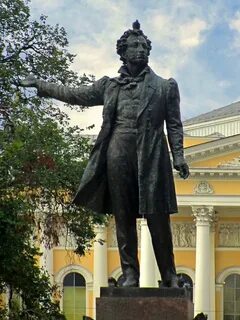 Памятник александру сергеевичу пушкину в санкт петербурге