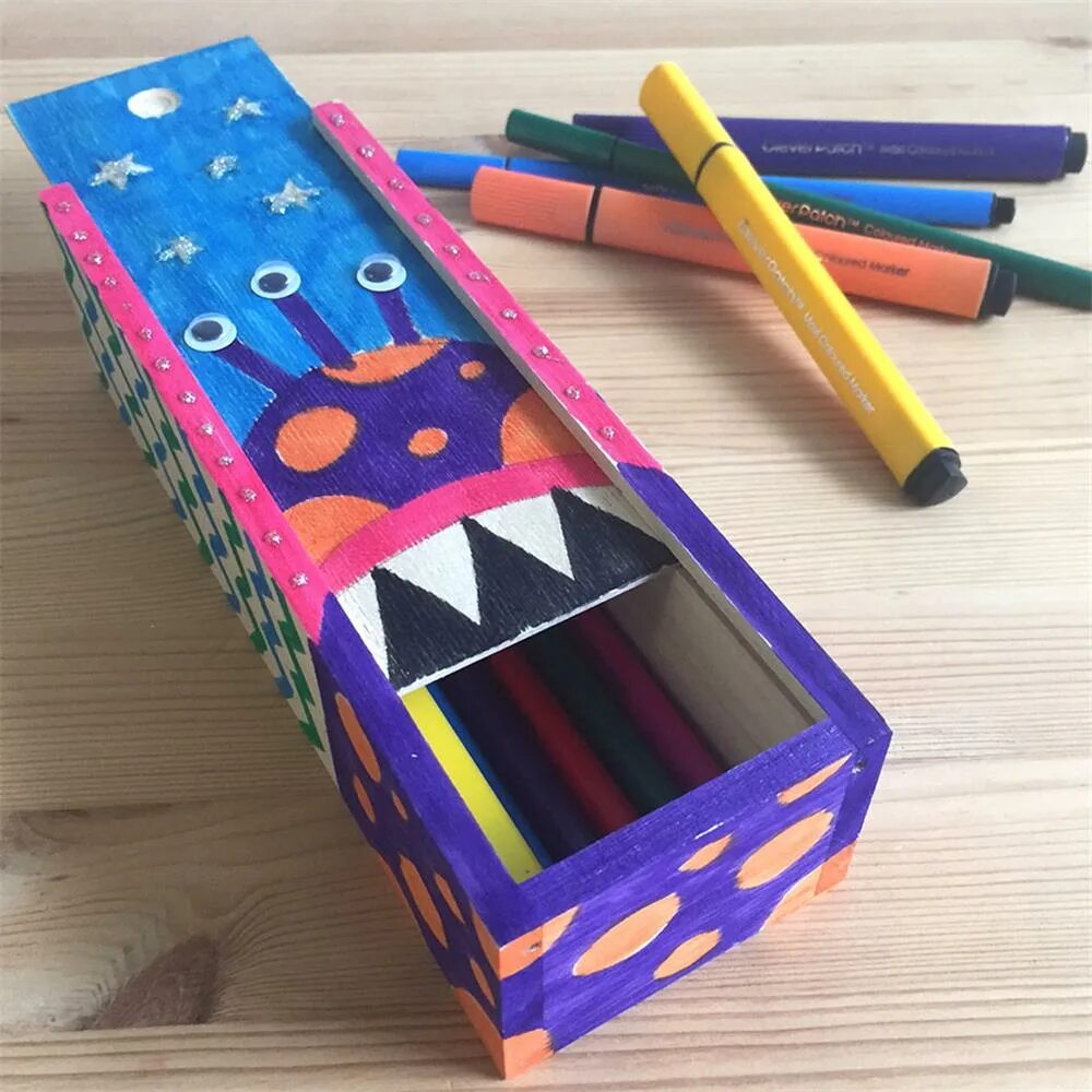 Pencil Box. Pencil code проекты. Wood Pencil Box. Craft Pencil Box.