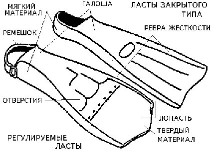 Ласты чертежи
