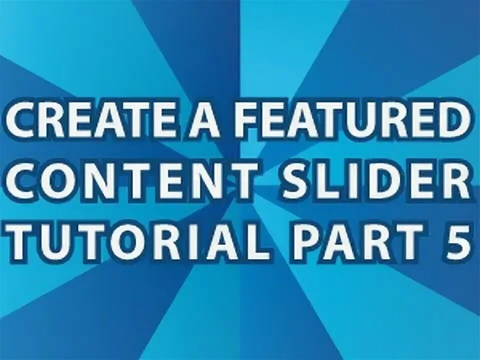 Featured content. Featured content