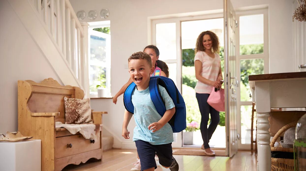 He is going with friend. Come Home. Arrive at Home. Come Home картинки для детей. Go at Home.