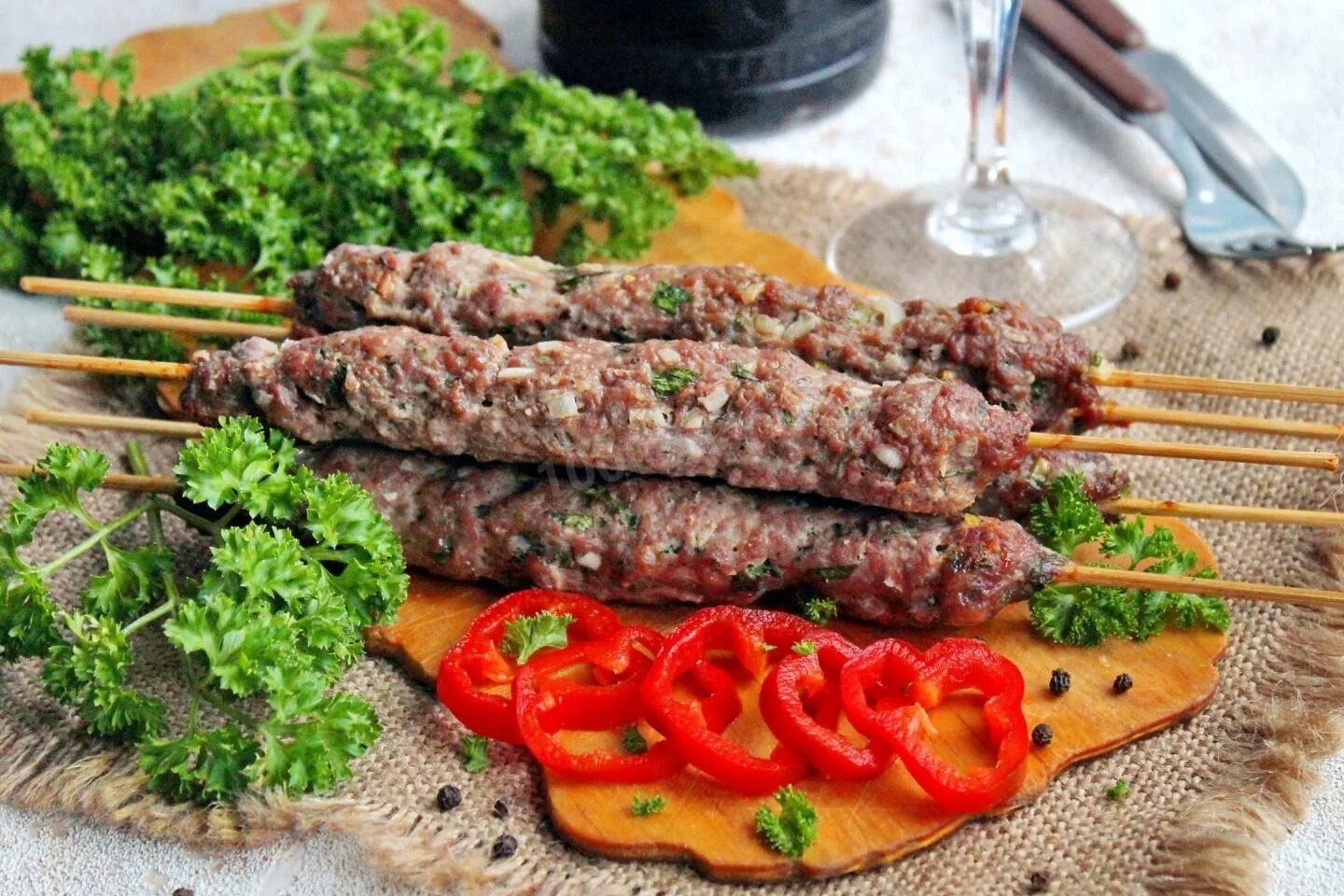 Люля кебаб из говядины рецепт в духовке