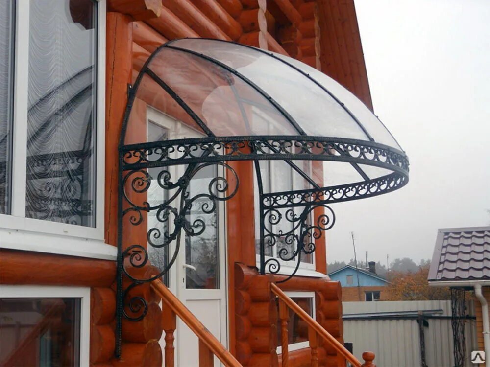 Круглые козырьки
