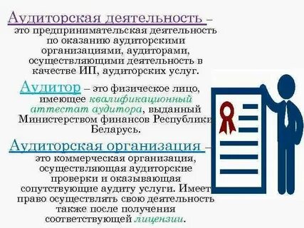 Аудит оказанных услуг