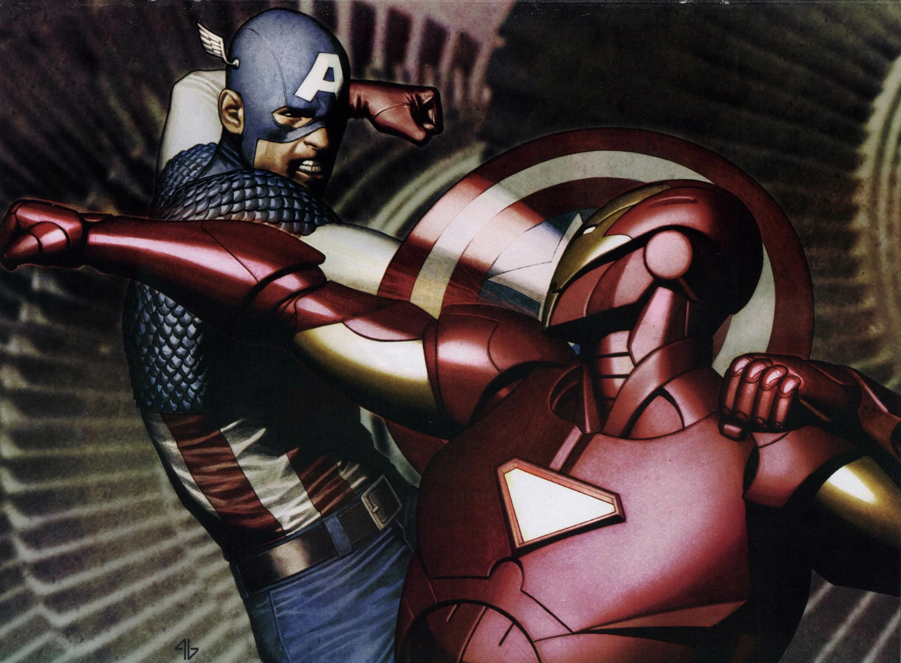 Железный против капитана америка. Марвел Железный Капитан Америка. Железный человек и Капитан Америка Comics. Капитан Америка против железного человека комикс.
