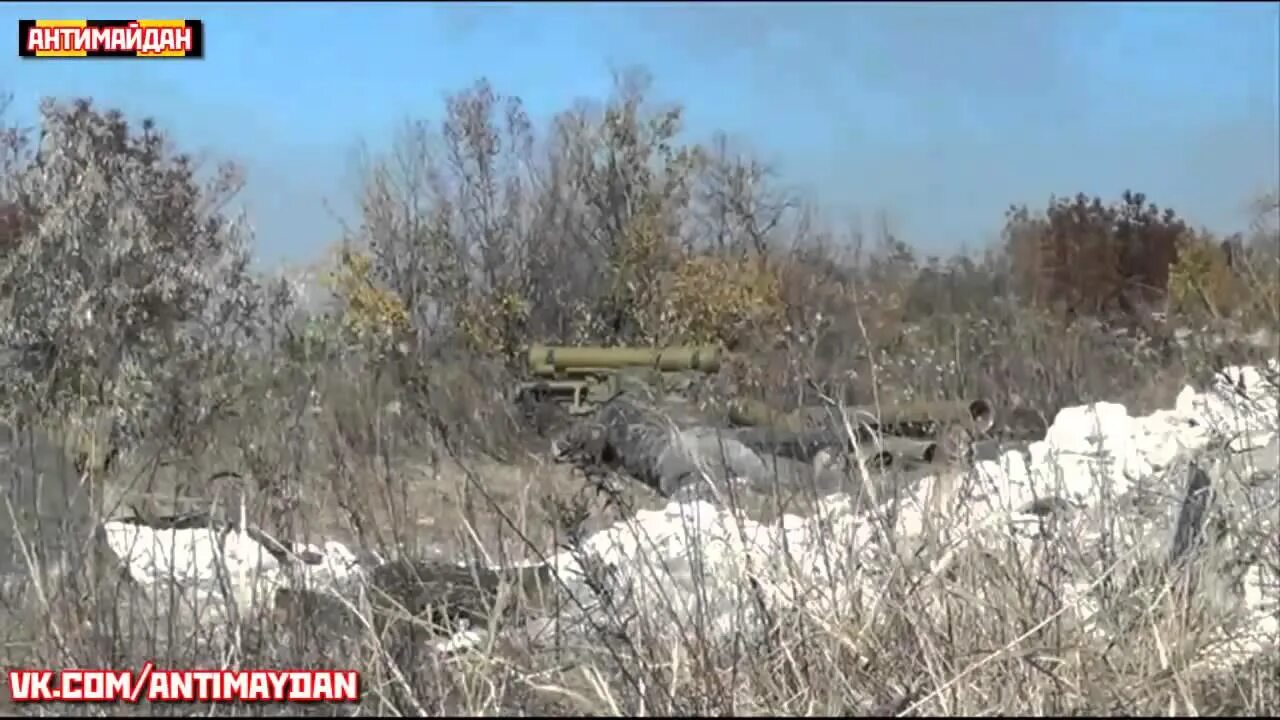 Боевые кадры из Украины. Обстрел орла сегодня