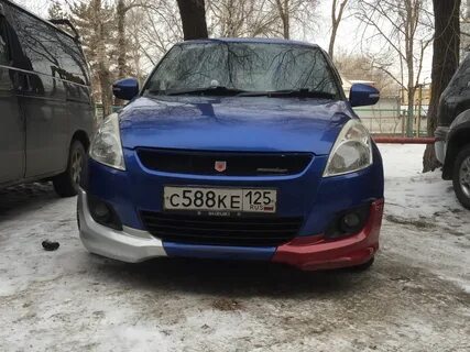 Клыки бампера приора